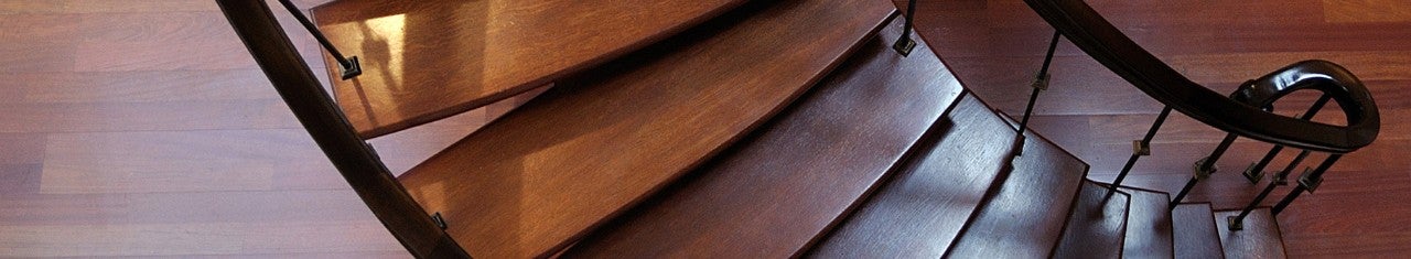 stairs and wooden floor